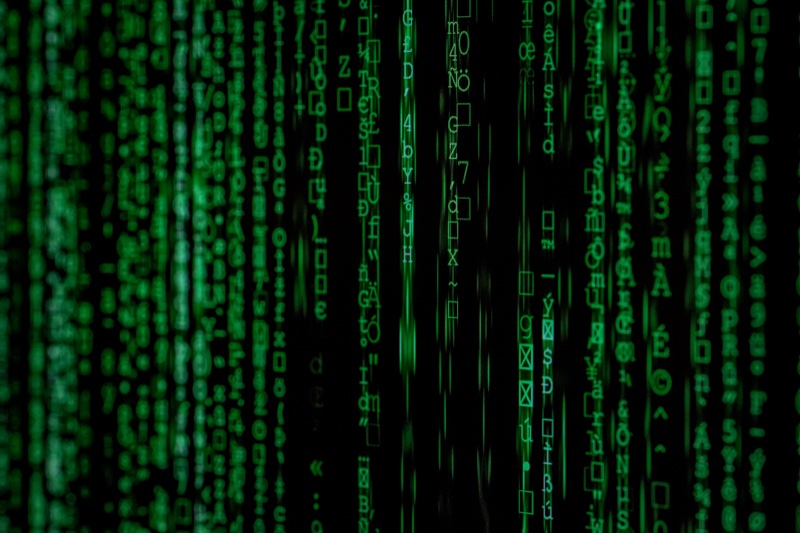 Professional working with financial data and analysis